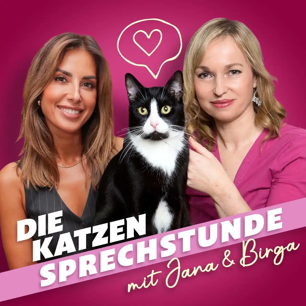 Bild Katzensprechstunde Jana Azizi und Birga Dexel 